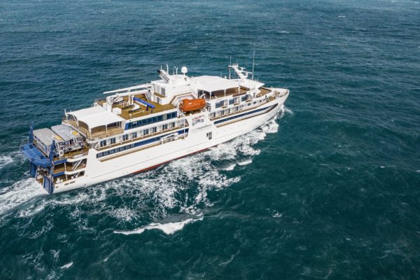 Experience life on a working expedition ship