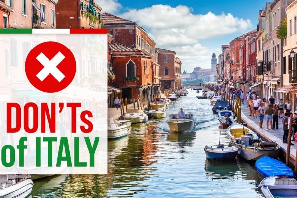 What NOT to do in ITALY – DON'Ts of Italy [Travel Guide]