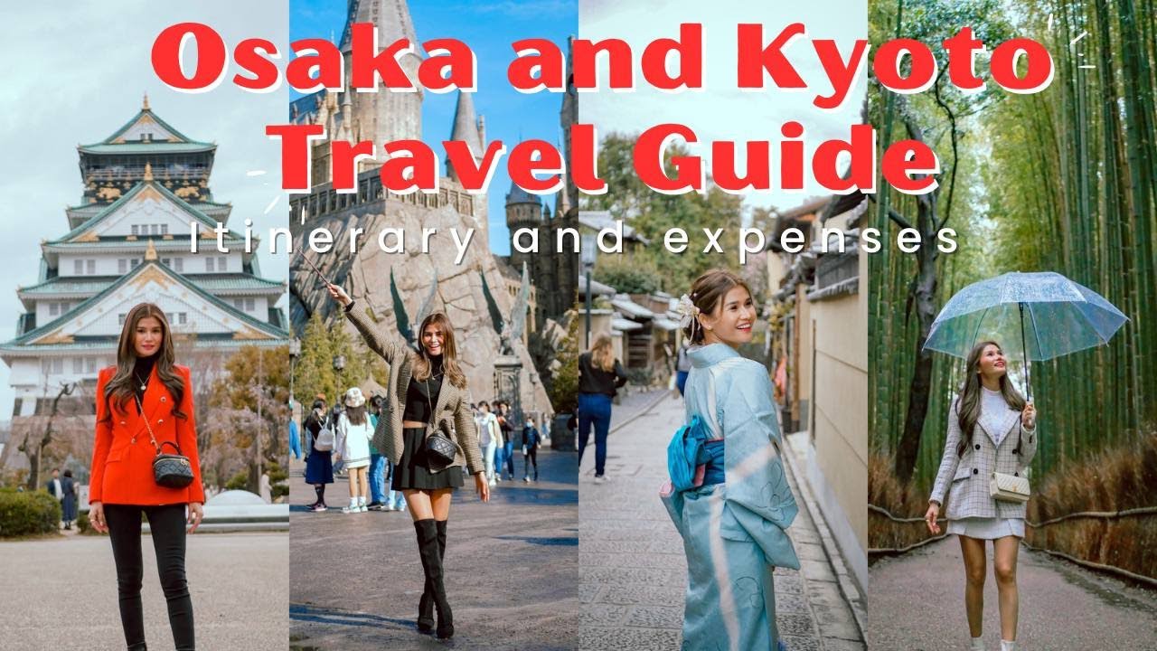 Japan Vlog: Osaka and Kyoto Travel Information: expenses and itinerary | Jen Barangan