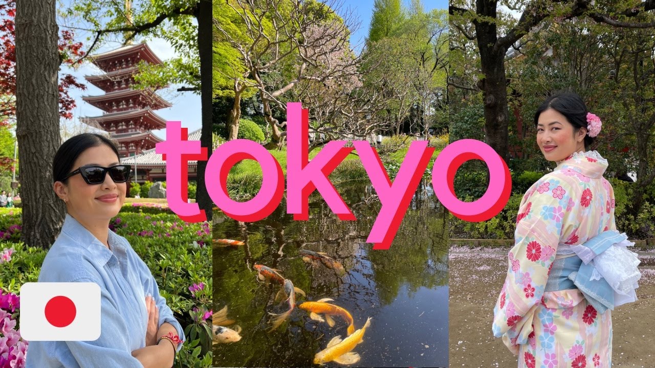 🇯🇵🗼TOKYO TRAVEL GUIDE 2023 | 4 days in tokyo | consuming, enjoying, exploring tokyo, + day trips